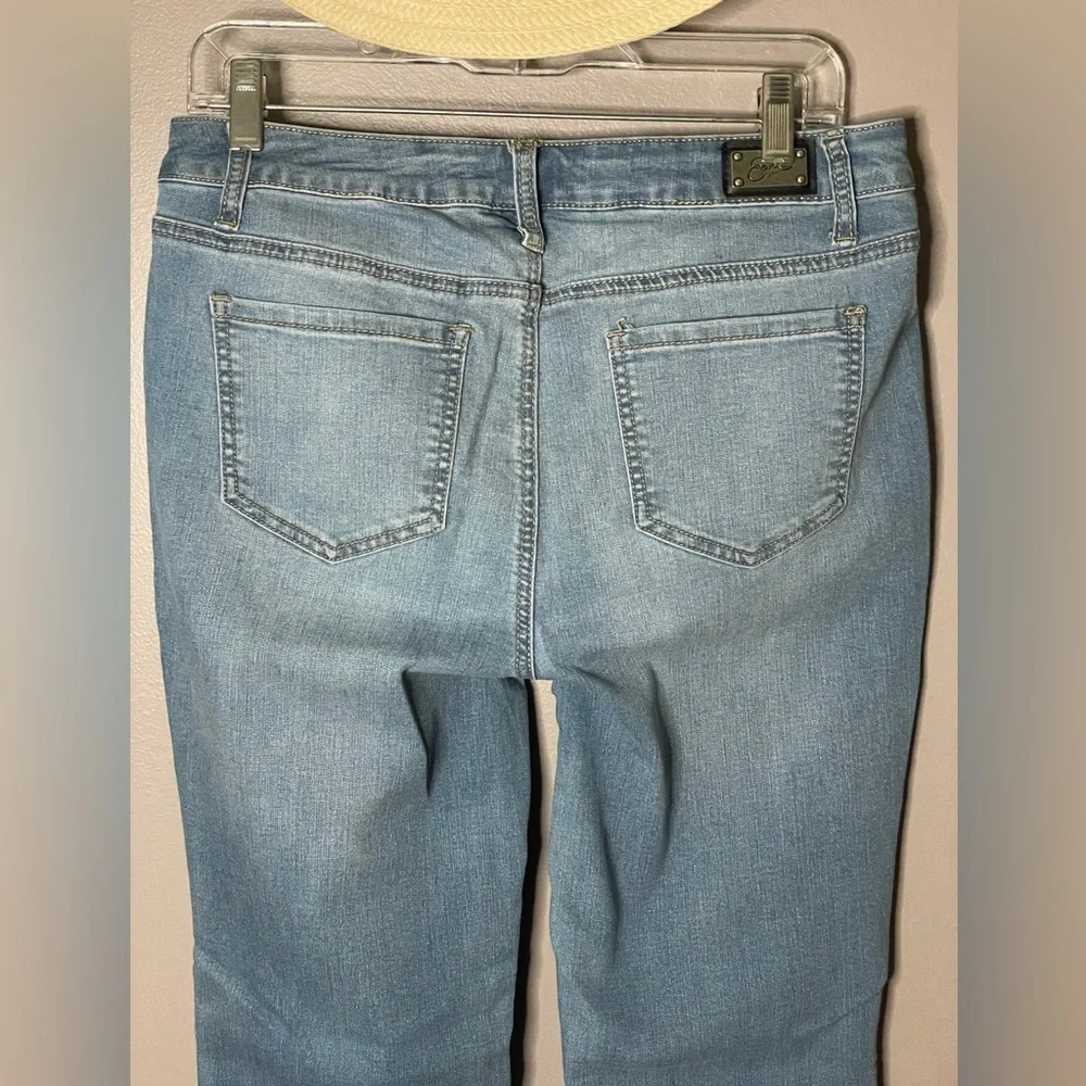 Earl Jean Distressed Mid Rise Boyfriend Jeans - Picture 5 of 6